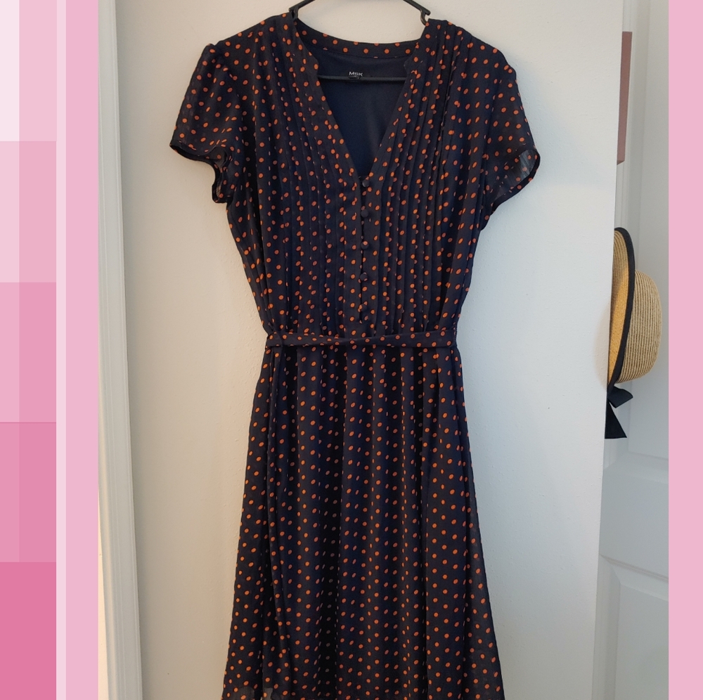 Navy Blue Dress